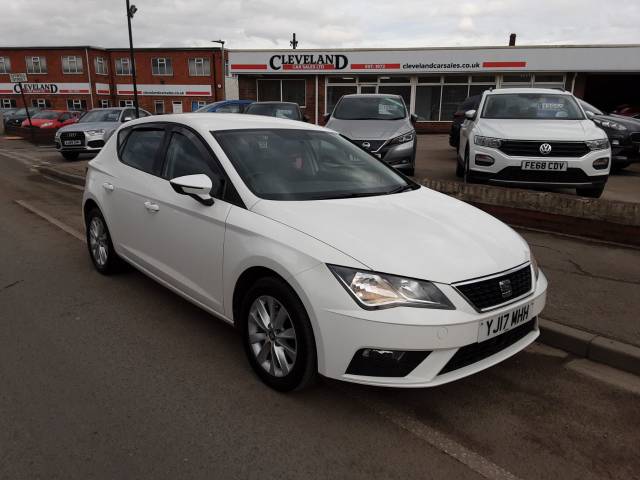 SEAT Leon 1.6 TDI SE Technology 5dr Hatchback Diesel White